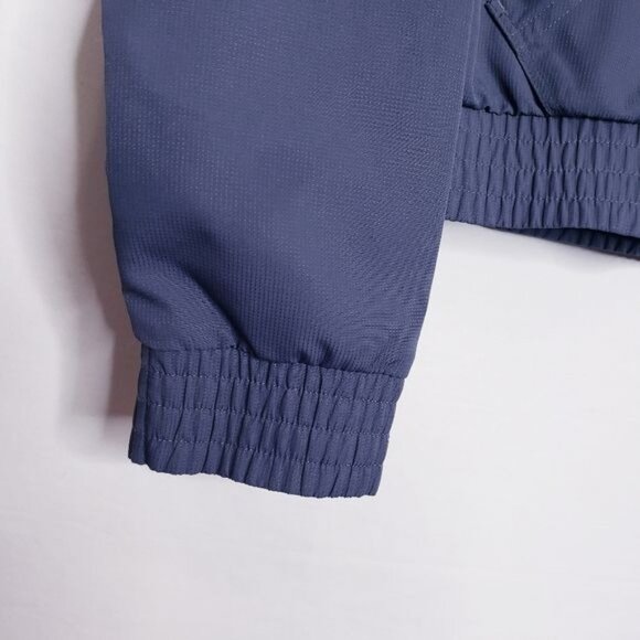 Under Armour Gray Semi Fitted Zip Up Windbreaker Jacket Women's Size Large - Picture 4 of 9